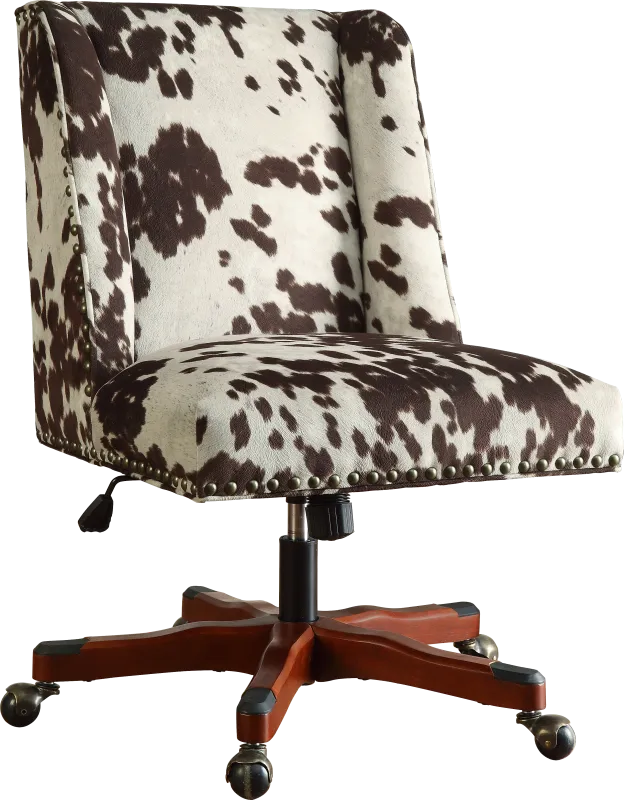Dutson Brown Desk Chair