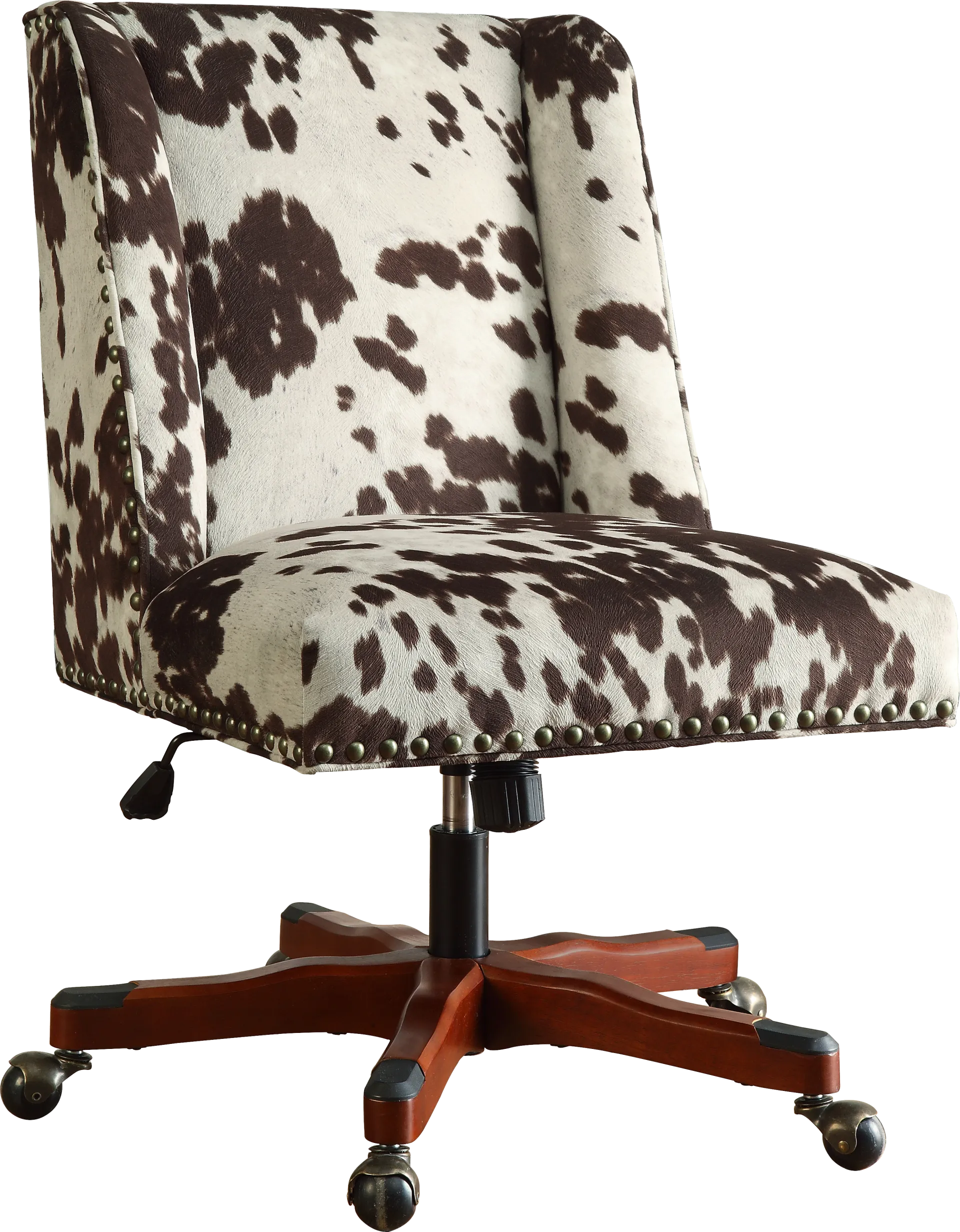 Dutson Brown Desk Chair - Image 1