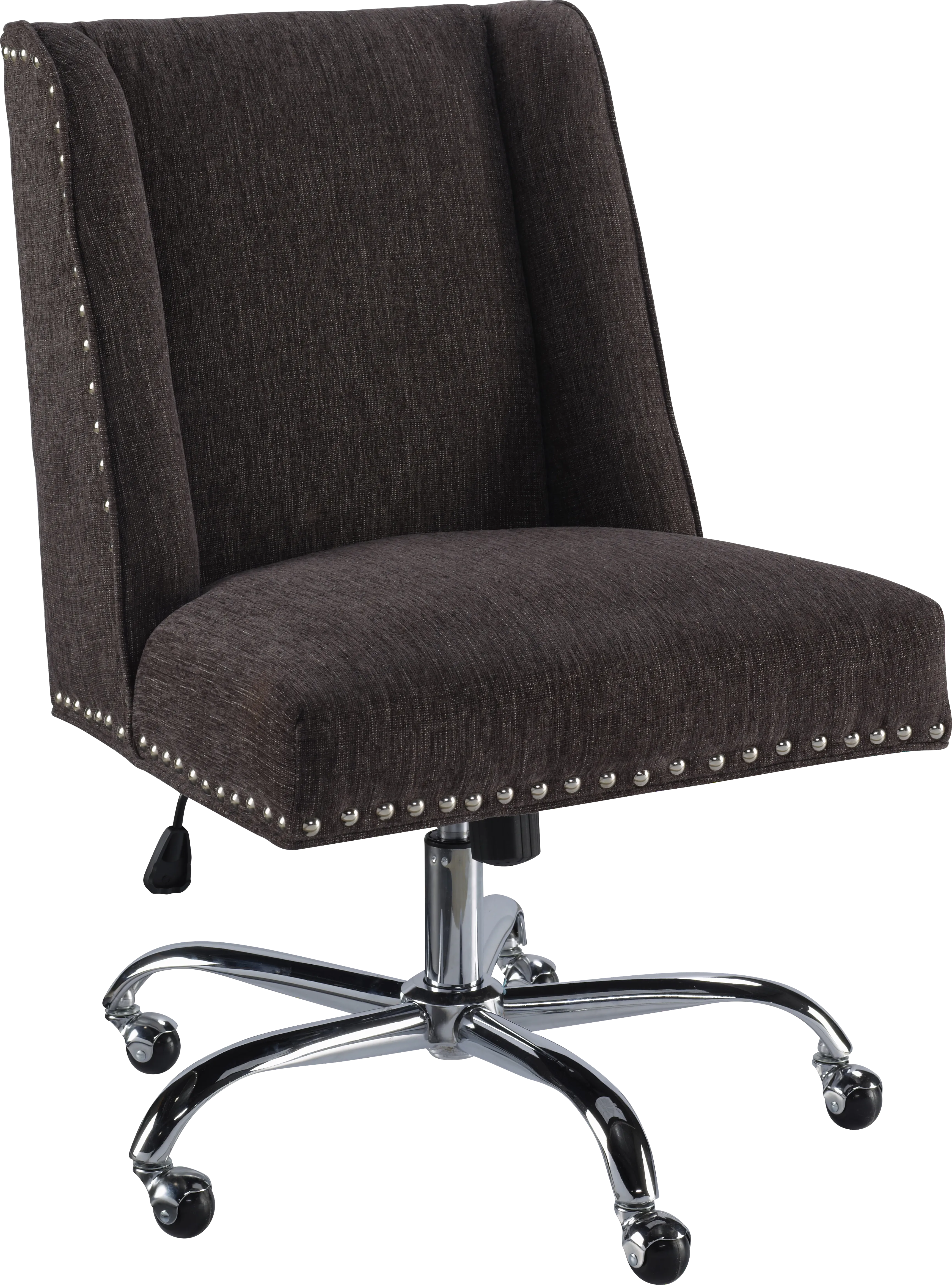 Dutson Charcoal Desk Chair - Thumbnail - Image 1