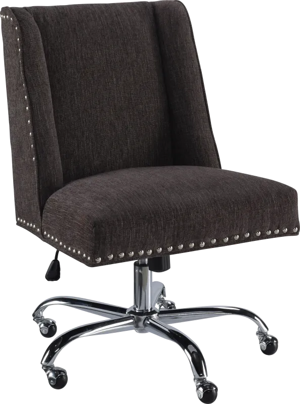 Dutson Charcoal Desk Chair