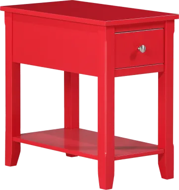 Ardale Red Accent Table