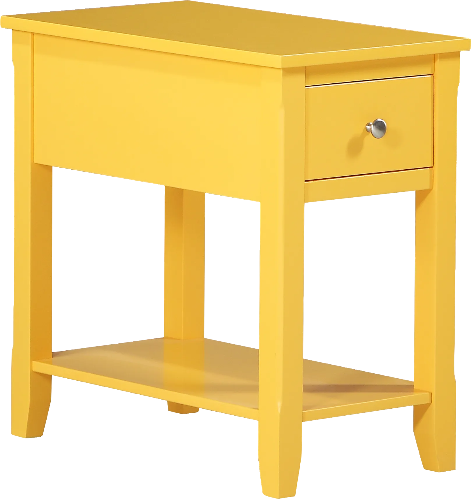 Ardale Yellow Accent Table - Thumbnail - Image 1