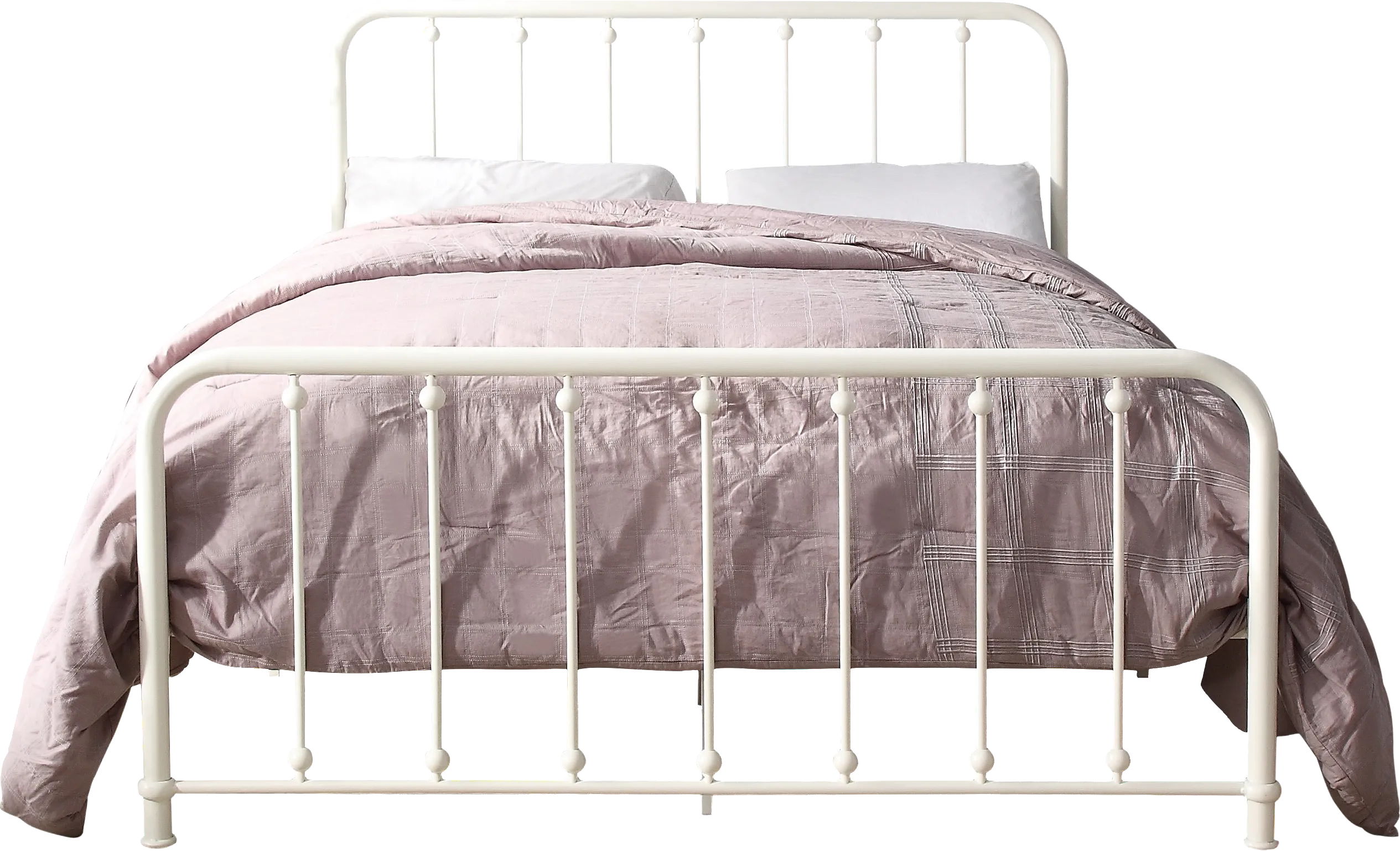 Lasula White Queen Post Bed