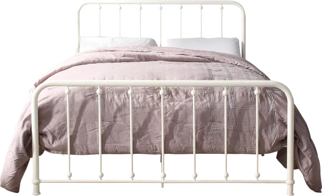 Lasula White Queen Post Bed