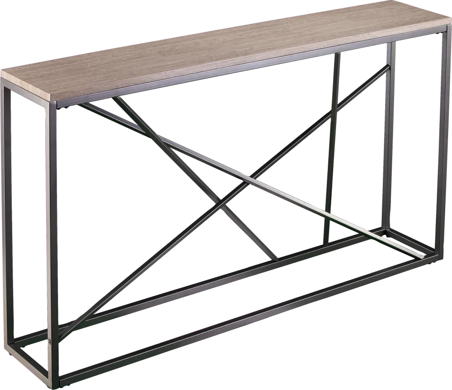 Alderton Tan Console Table