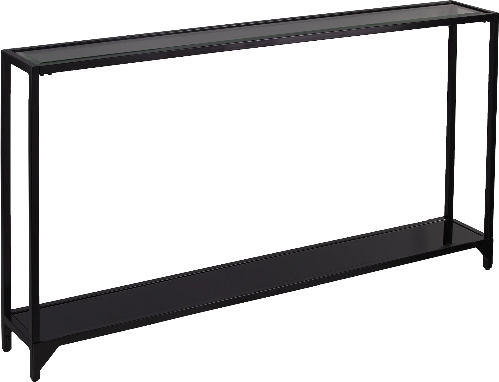 Belleterre Black Console Table - Thumbnail - Image 1