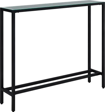 Desner Black Small Console Table