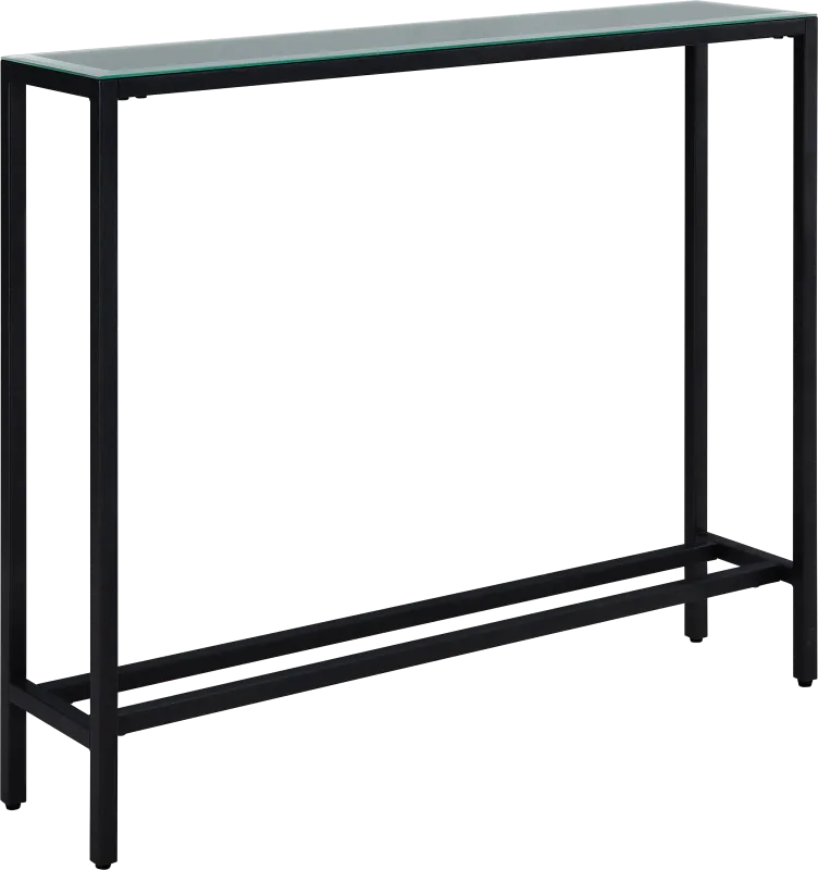 Desner Black Small Console Table
