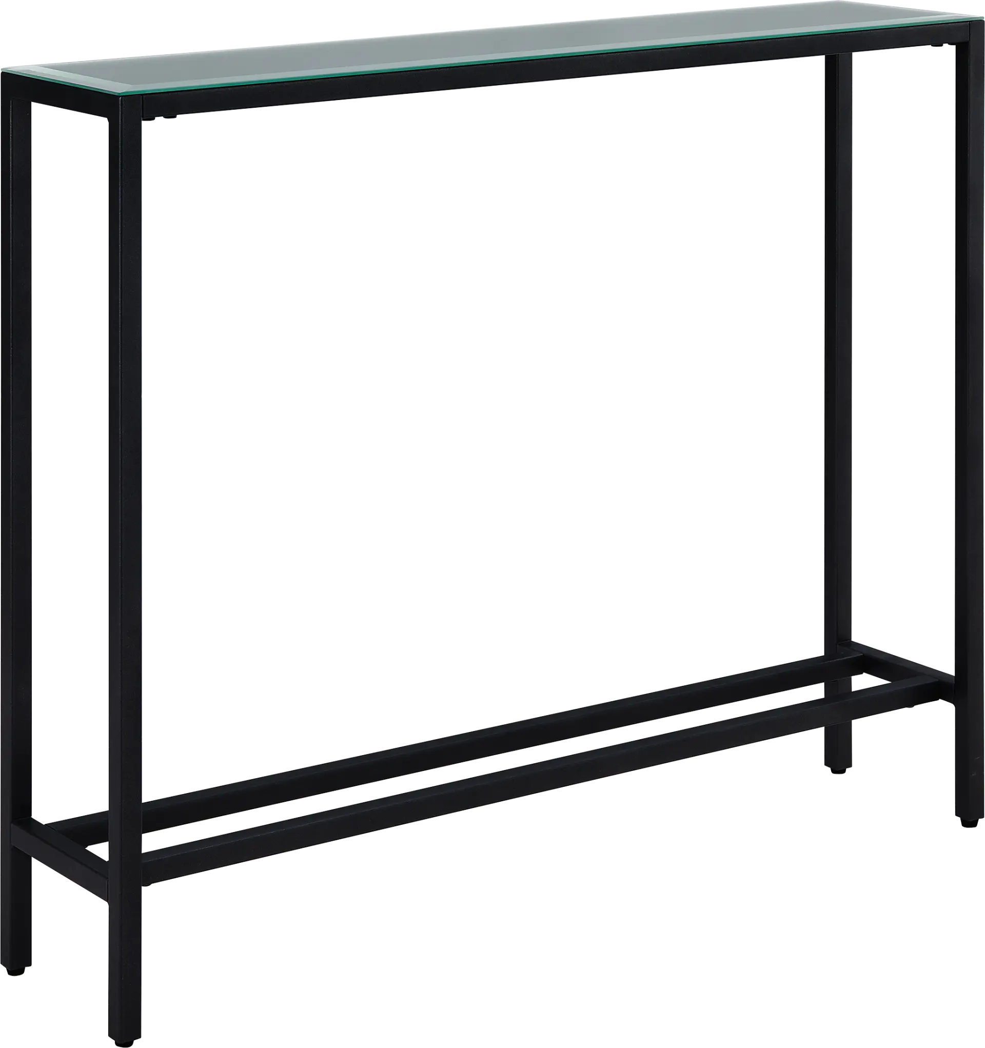 Desner Black Small Console Table
