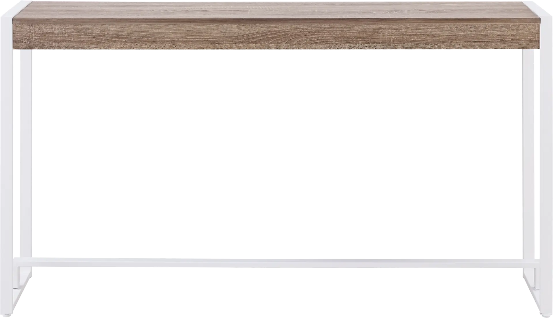 Macen White Console Table