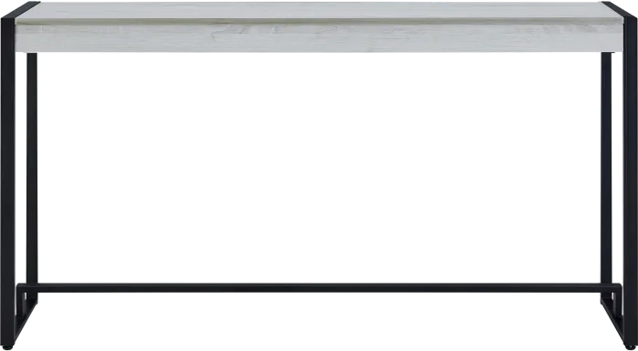 Macen Black Console Table