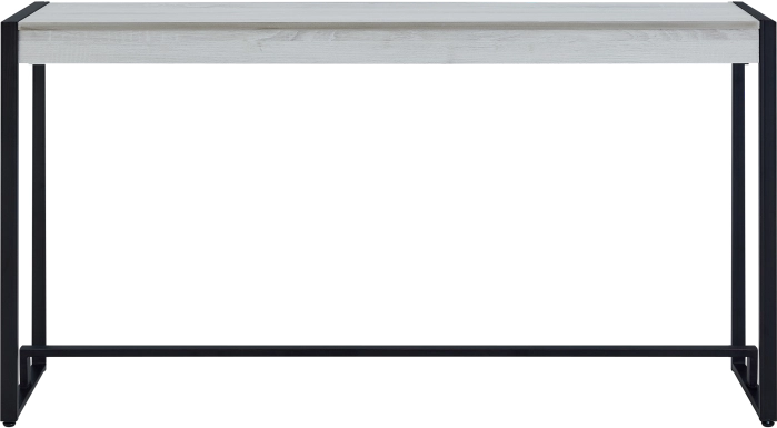 Macen Black Console Table