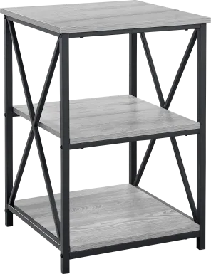 Blairstone Gray End Table