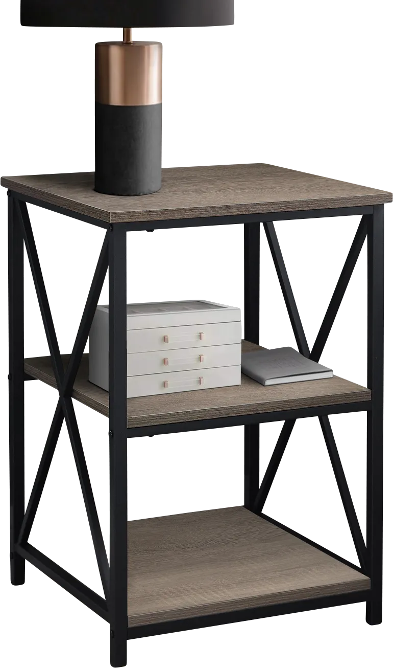 Blairstone Taupe End Table - Image 1