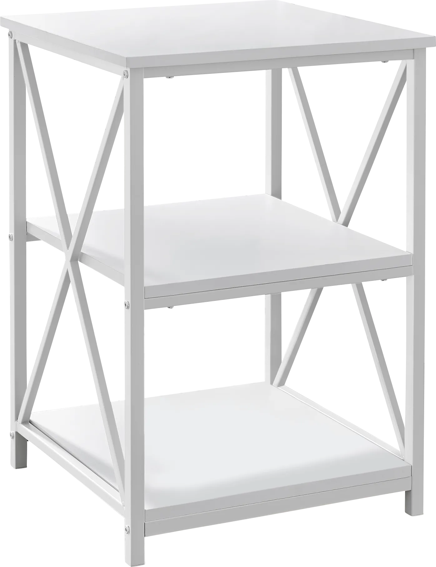 Blairstone White End Table - Image 1