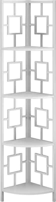 Dorminey White Bookcase