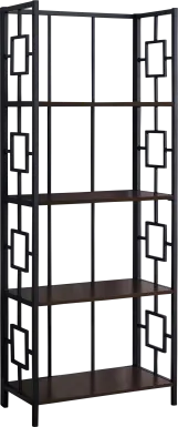 Silkriver Espresso Bookcase