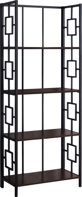 Silkriver Espresso Bookcase