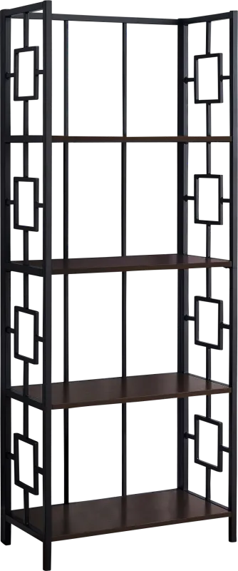 Silkriver Espresso Bookcase