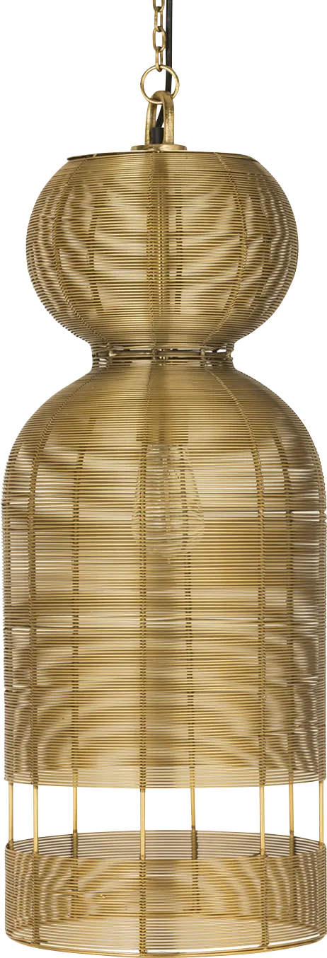 Vento Place Brass Pendant - Thumbnail - Image 1