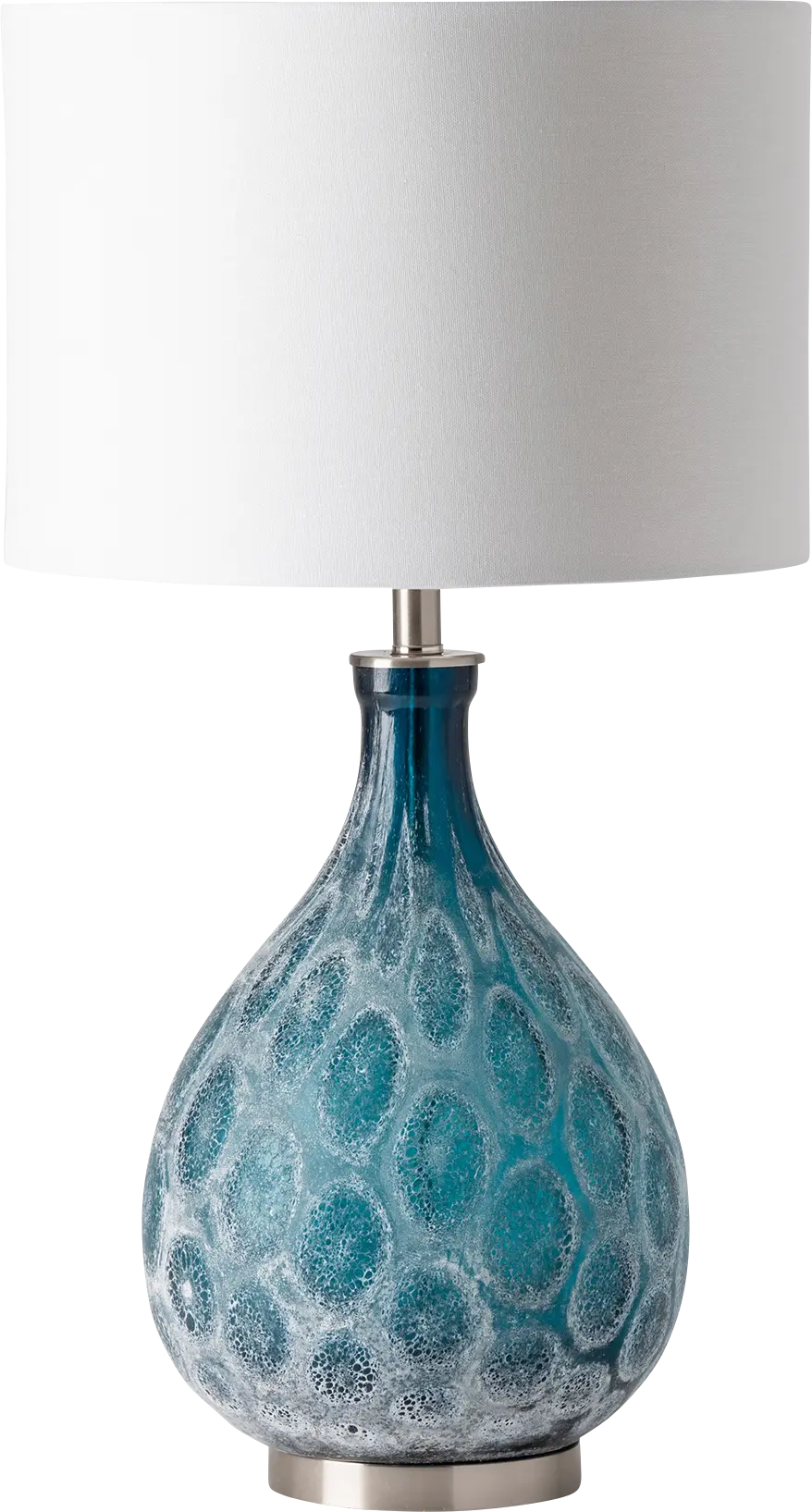 Sunrise Way Blue Lamp