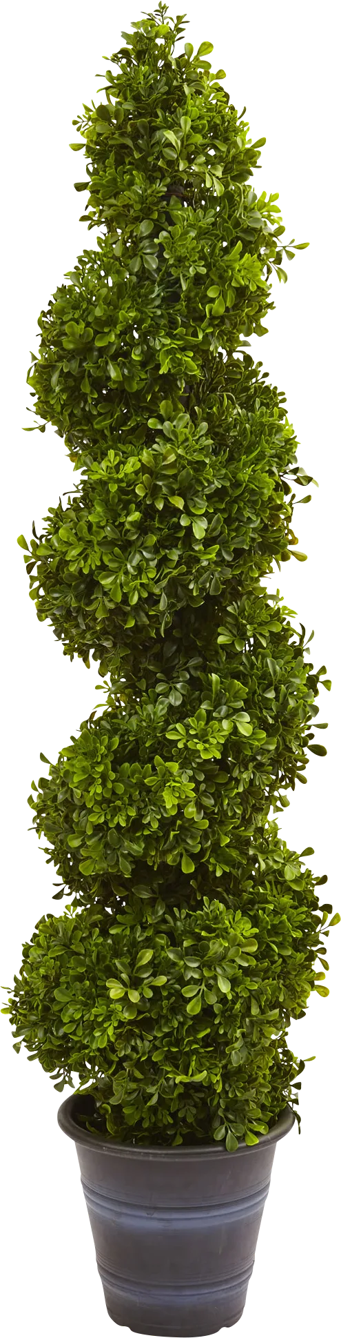Aleyna Green Boxwood Indoor/Outdoor Silk Tree - Thumbnail - Image 1