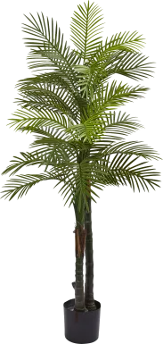 Owena Green Palm Indoor/Outdoor Silk Tree