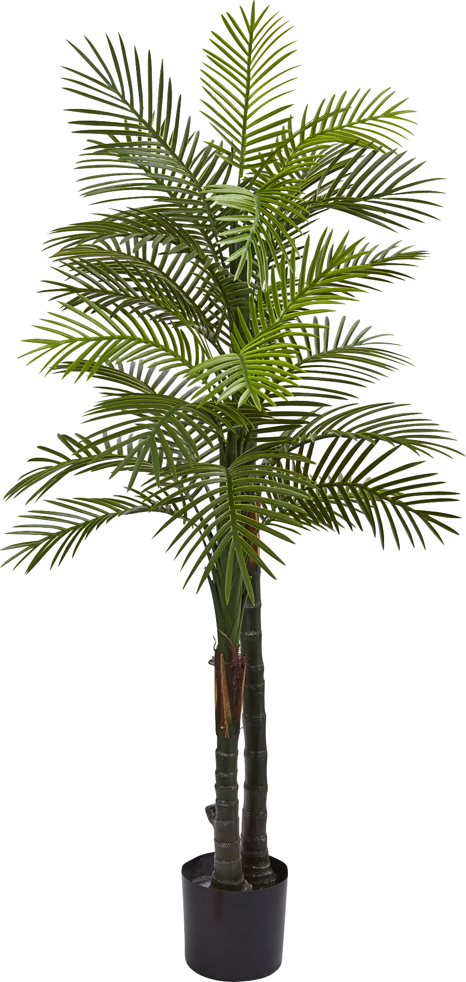 Owena Green Palm Indoor/Outdoor Silk Tree - Image 1