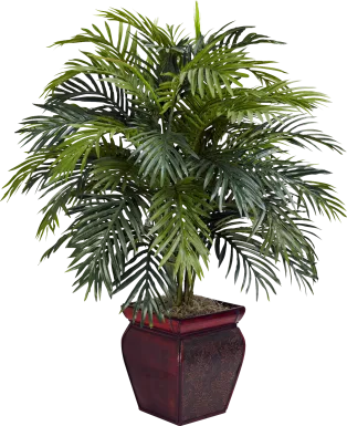 Alizey Green Palm Silk Tree