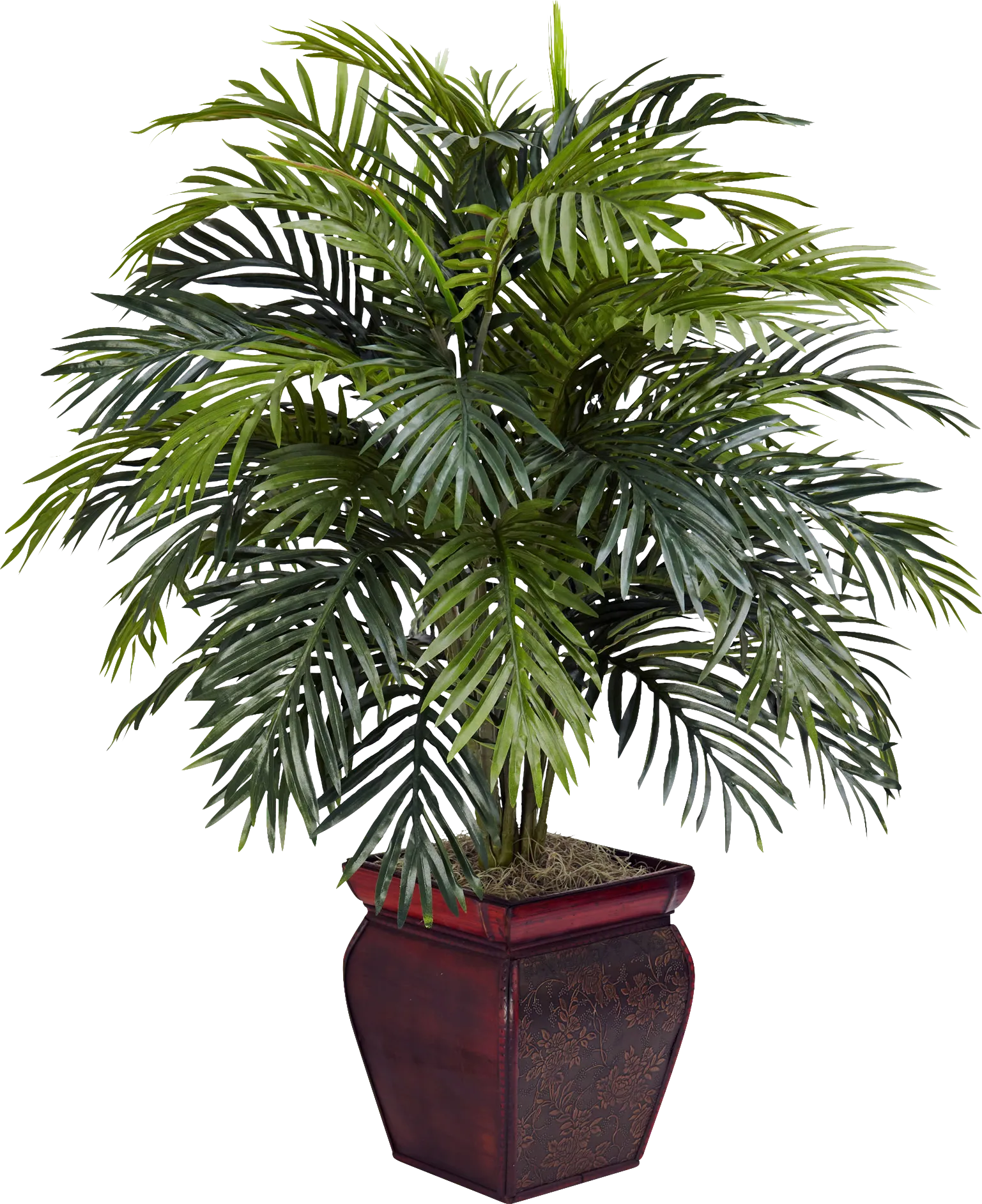 Alizey Green Palm Silk Tree - Image 1
