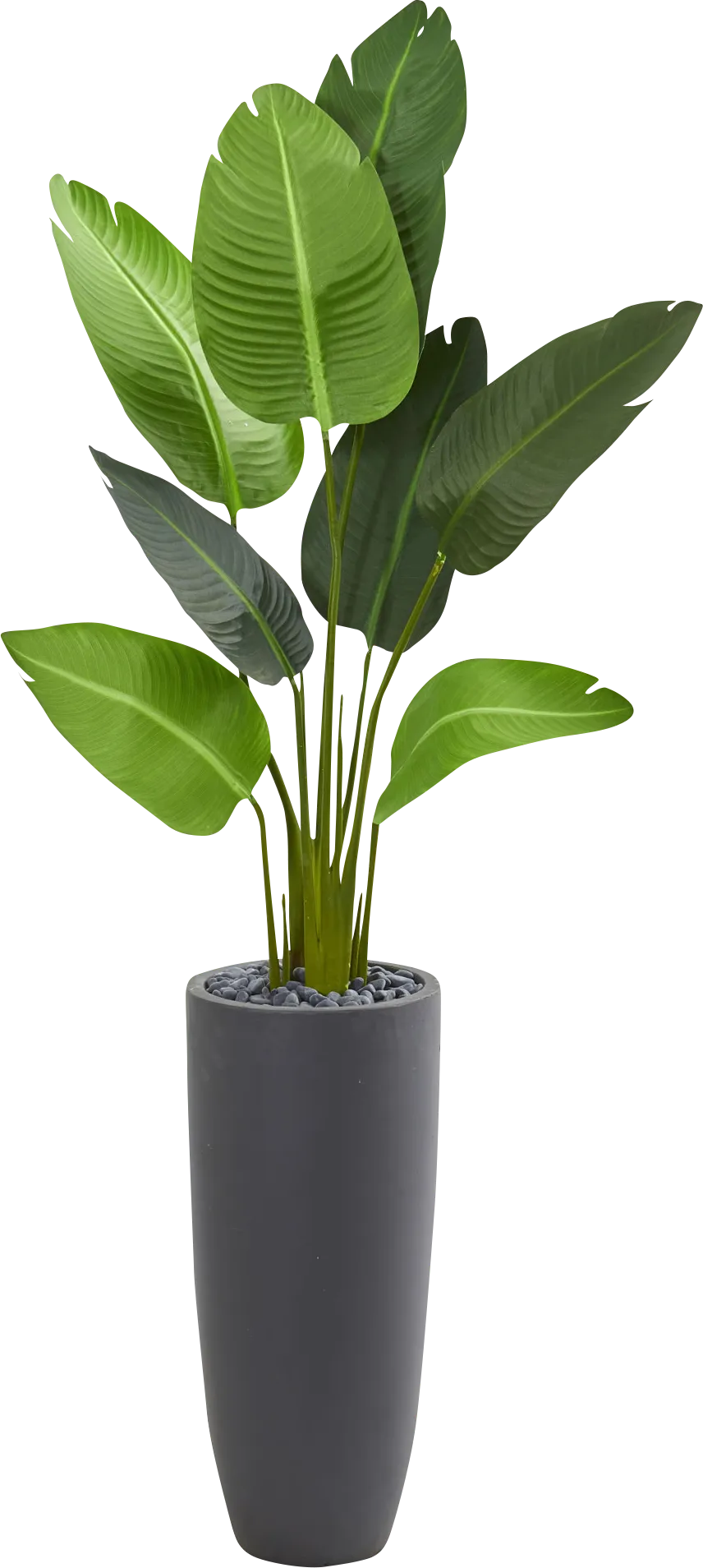 Myanna Green Palm Silk Tree - Image 1