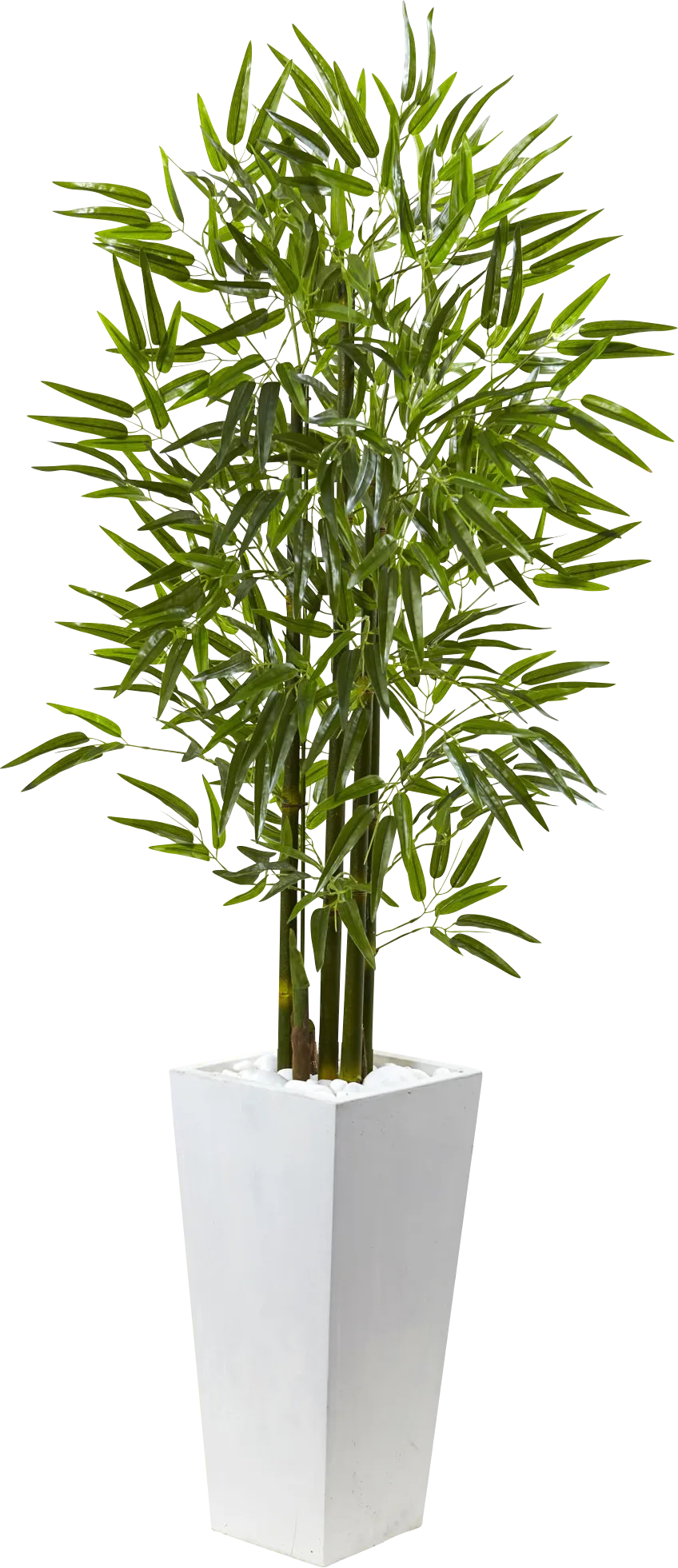 Kaio Green Bamboo Indoor/Outdoor Silk Tree - Thumbnail - Image 1
