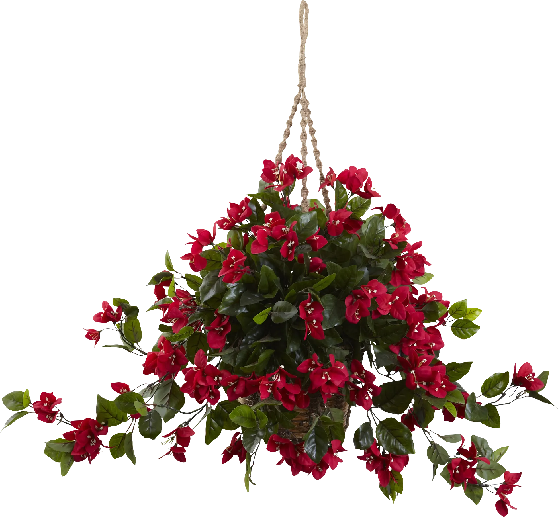 Sitara Red Bougainvillea Indoor/Outdoor Silk Plant - Thumbnail - Image 1