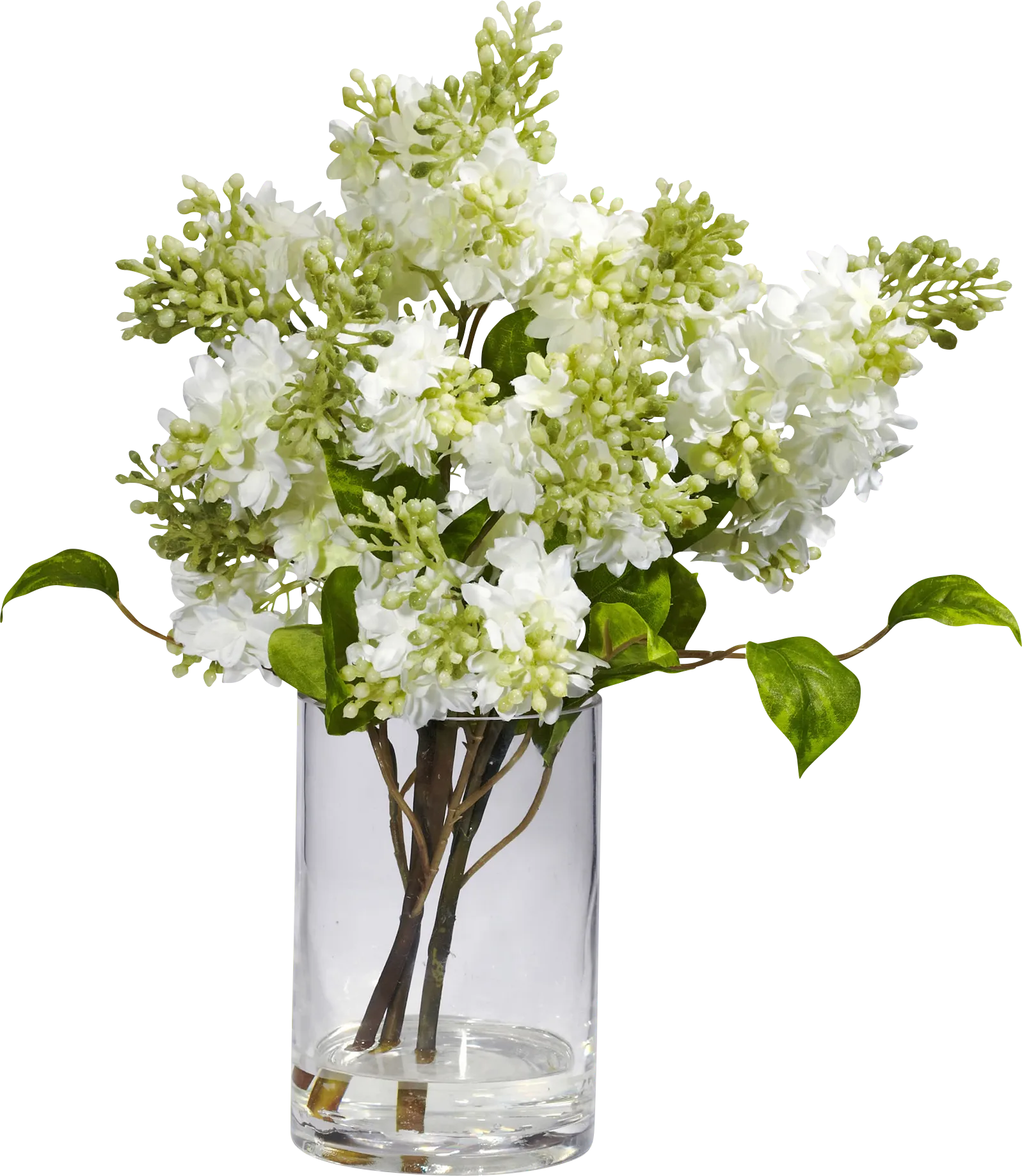 Idania Green Lilac Silk Floral - Image 1