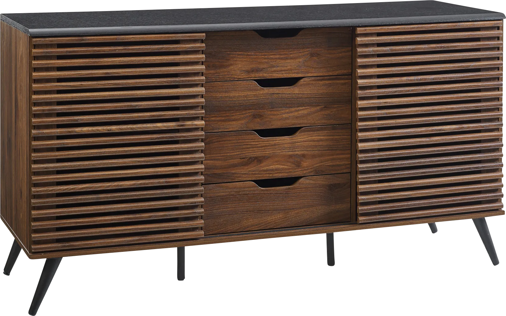 Carovilli Brown Server - Image 1