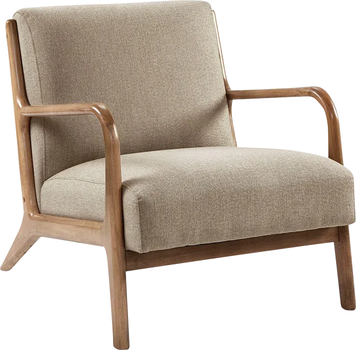 Nimblewill Beige Accent Chair - Image 1