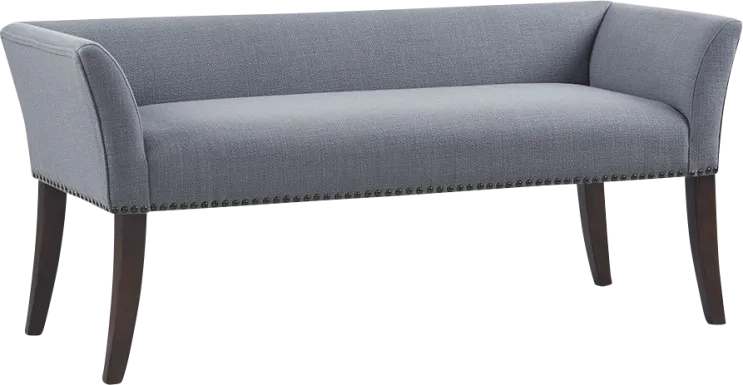 Threepine Blue Accent Bench