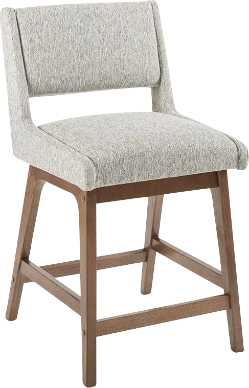 Angevine Gray Counter Height Stool - Thumbnail - Image 1