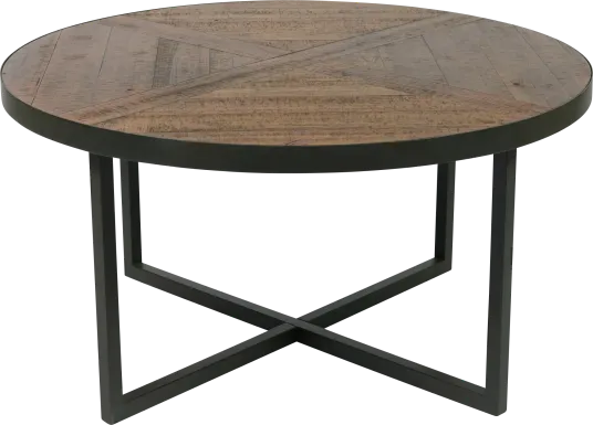 Ruder Brown Cocktail Table