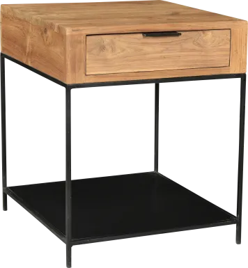 Badami Beige End Table