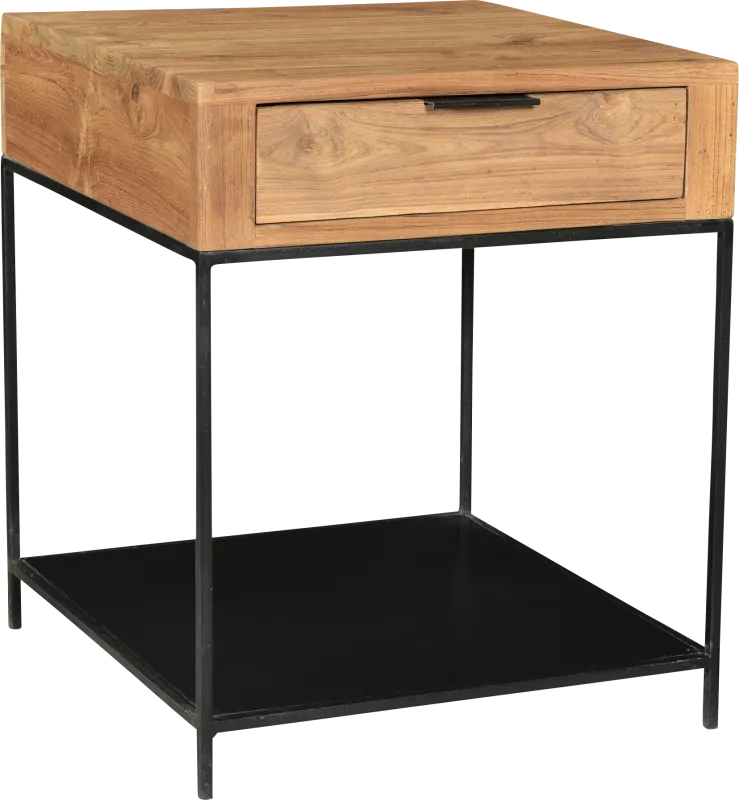 Badami Beige End Table