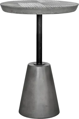 Pascoe Gray Outdoor End Table