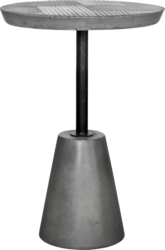 Pascoe Gray Outdoor End Table