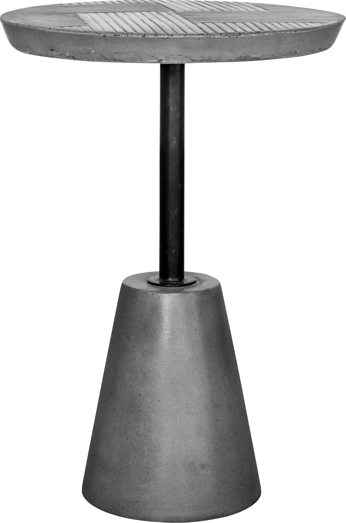 Pascoe Gray Outdoor End Table - Image 1