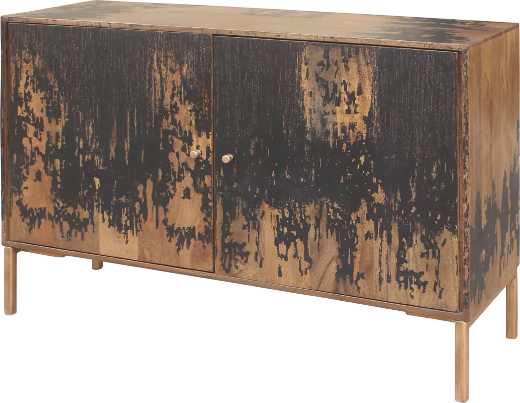 Aceituno Black Sideboard