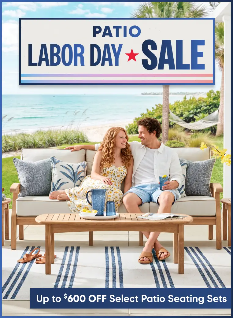Patio Labor Day Sale Mobile Banner Only