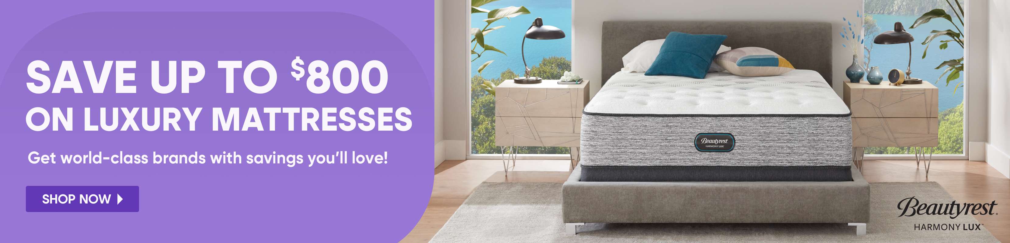SAVE UP TO $800 ON LUXURY MATTRESSES. Shop Now.
