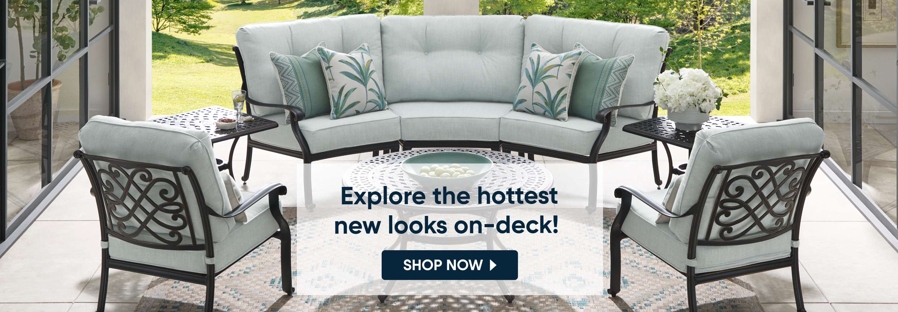 Explore the hottest new looks on-deck! Shop Now
