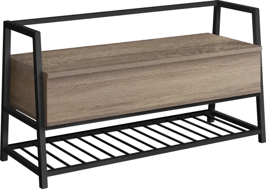 Byestreet Beige Bench