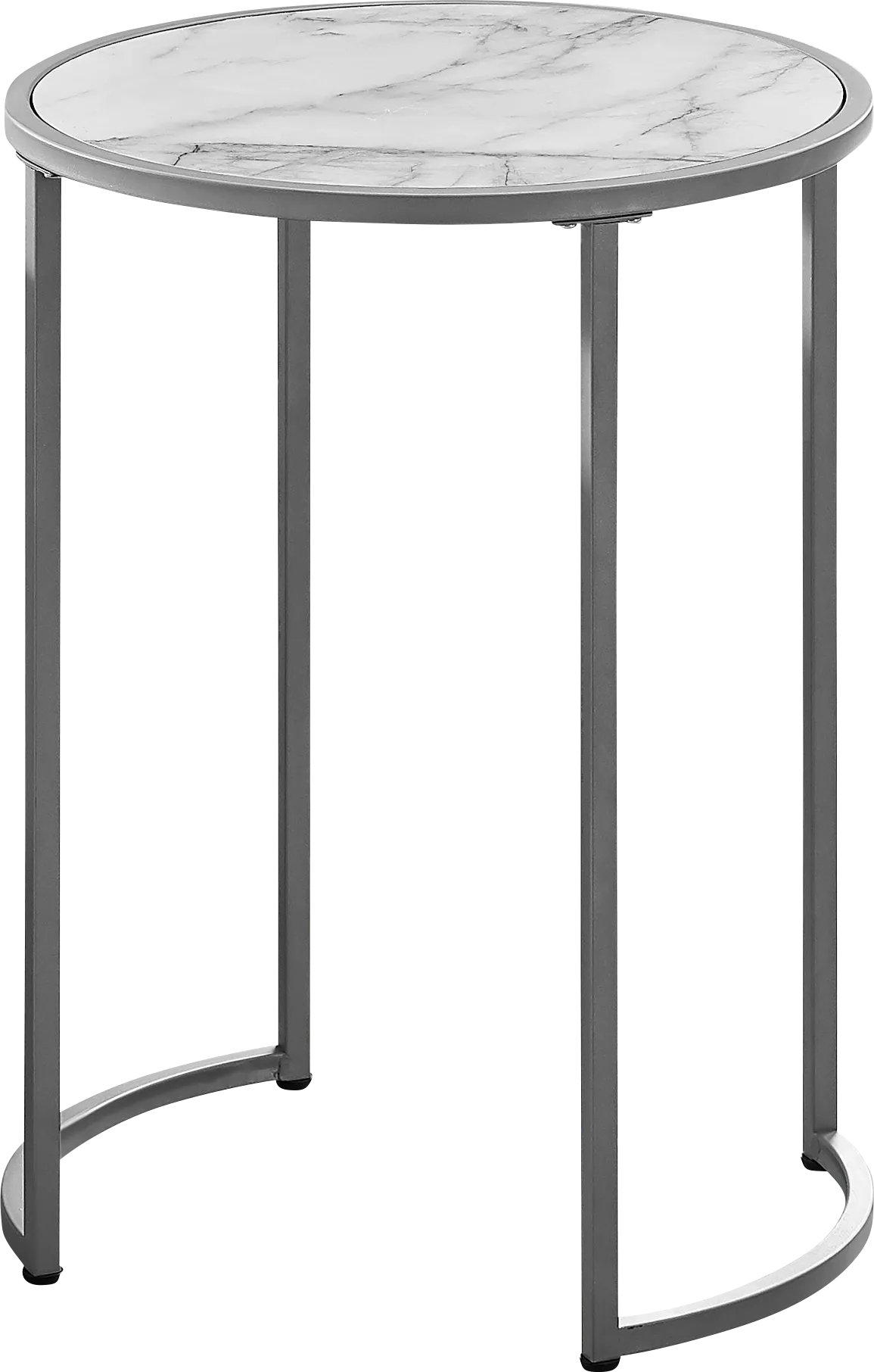 Powellpark White Accent Table